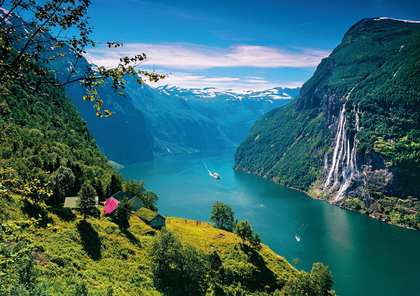 Geiranger puslespill - 1000 brikker