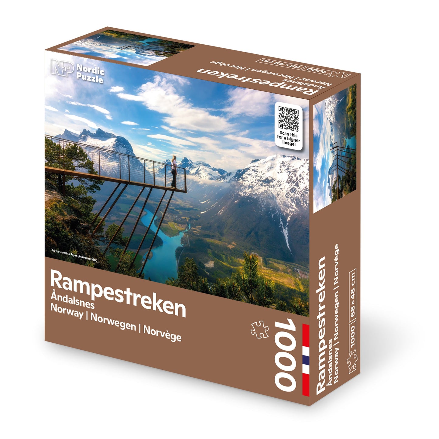 Rampestreken, Åndalsnes - 1000 brikker