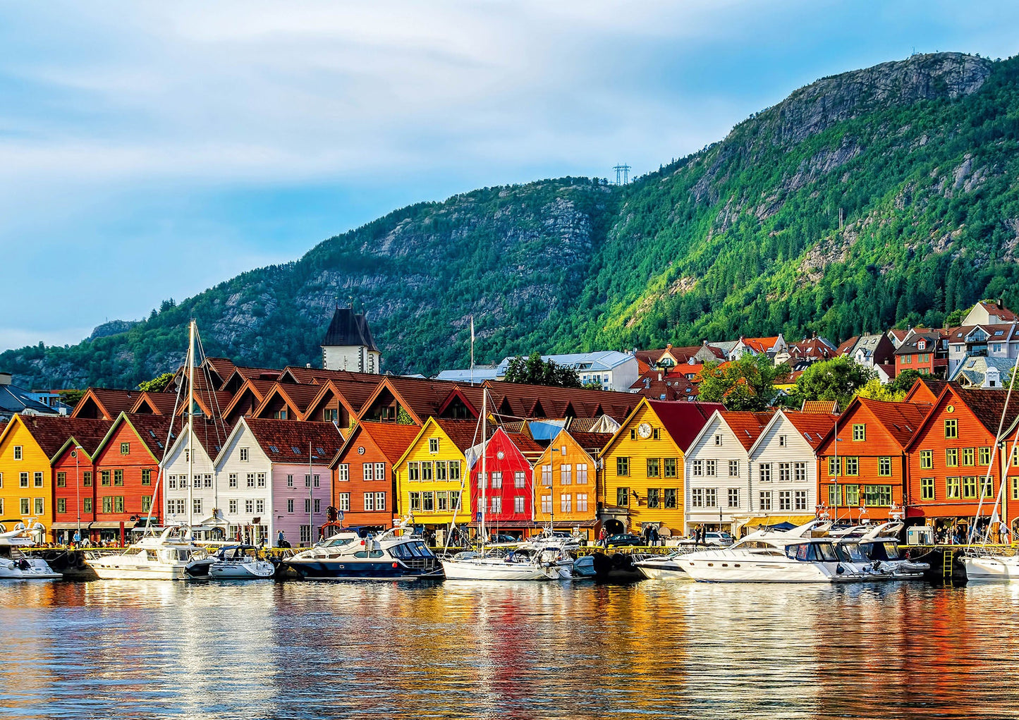 Bryggen, Bergen - 1000 brikker