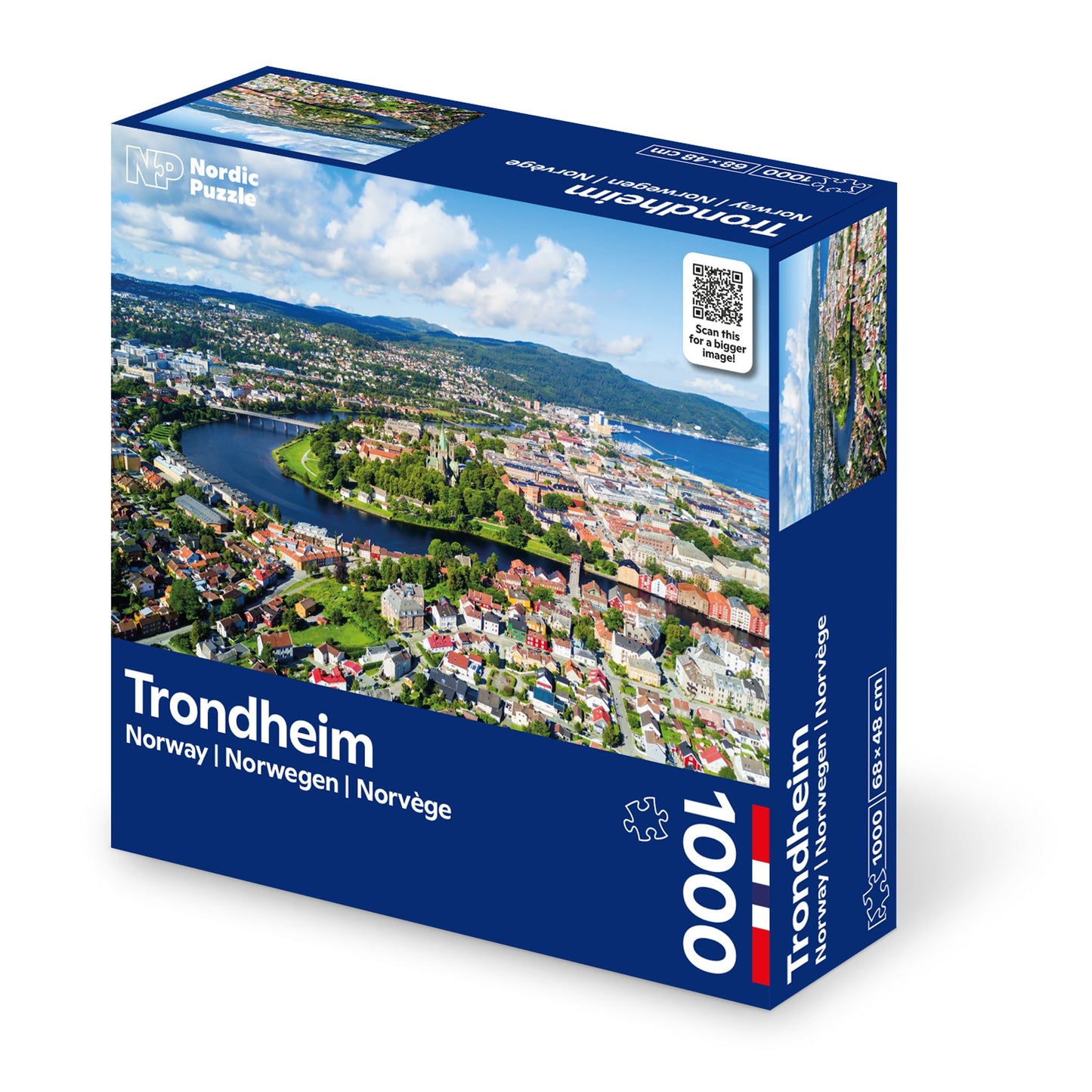Trondheim - 1000 brikker