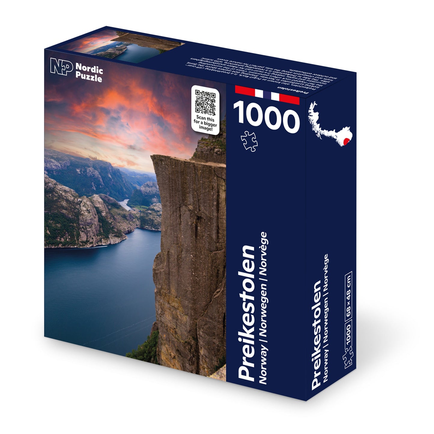 Preikestolen - 1000 brikker