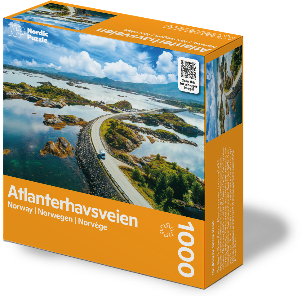 Nordic Puzzle Atlanterhavsveien puslespill 1000 brikker