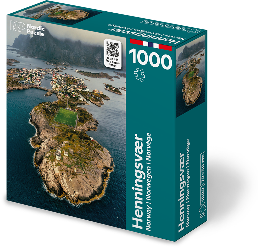 Nordic_Puzzle_puslespill_1000_biter_Henningsvaer