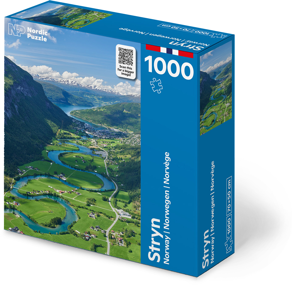 Nordic Puzzle Stryn puslespill 1000 brikker