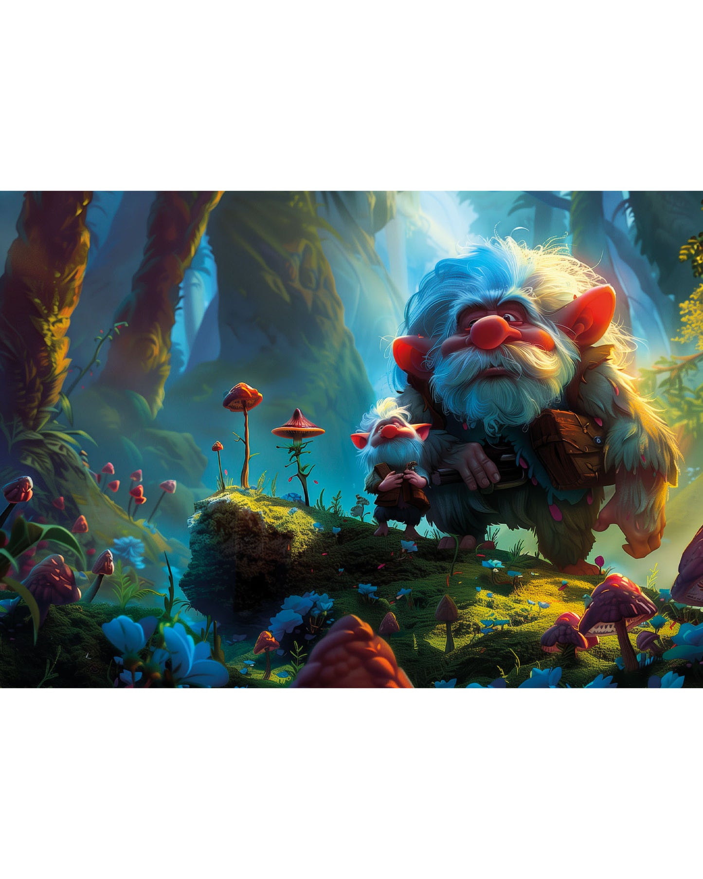 Puzzle Children 2x24 pieces - Troll