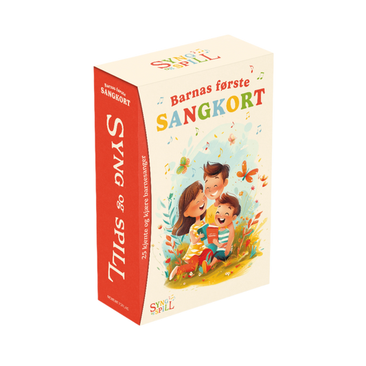 Barnas første sangkort - Syng og Spill