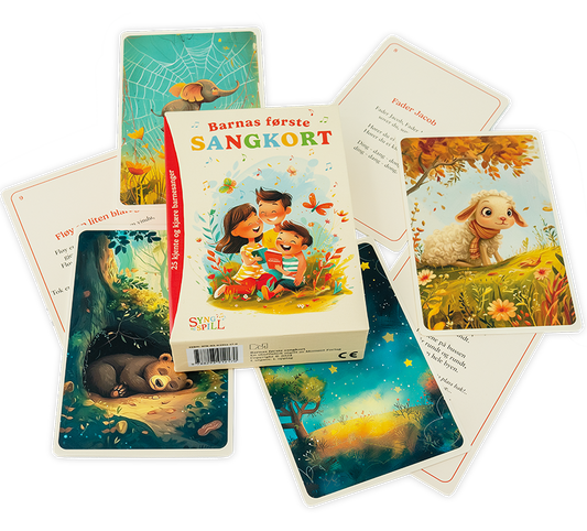 Barnas første sangkort - Syng og Spill