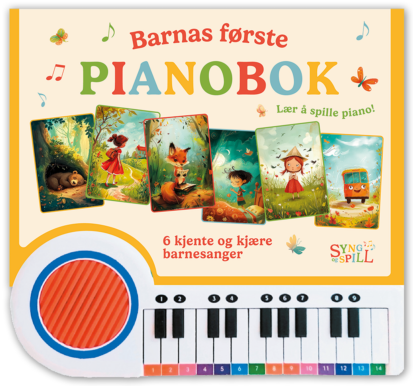 Barnas første pianobok