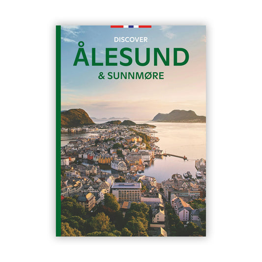 Discover Ålesund — omslag, engelsk utgave