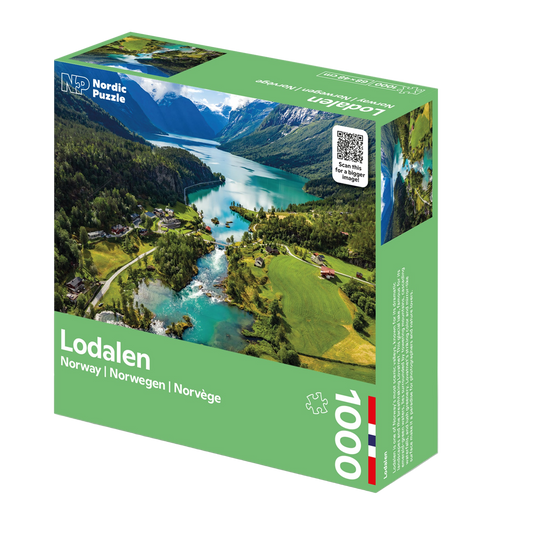 Lodalen puslespill - 1000 brikker