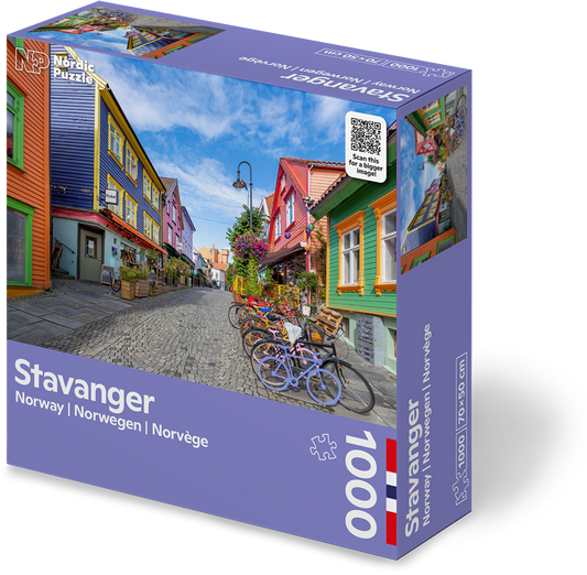 Nordic Puzzle Stavanger puslespill 1000 brikker