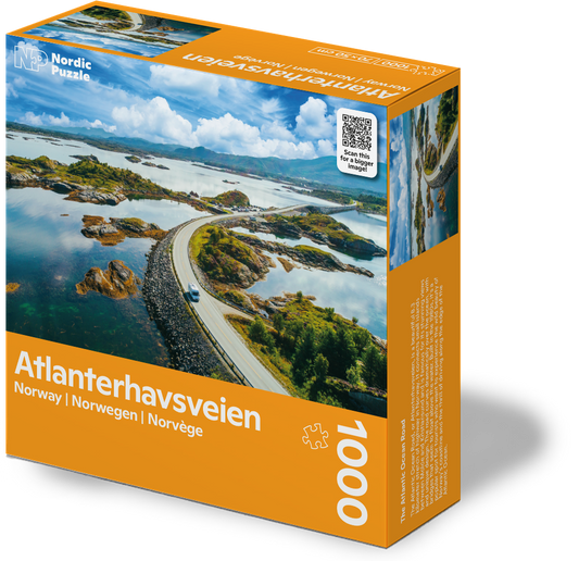 Nordic Puzzle Atlanterhavsveien puslespill 1000 brikker