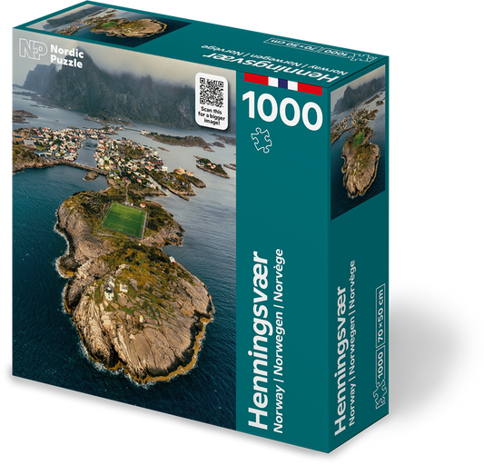 Nordic_Puzzle_puslespill_1000_biter_Henningsvaer