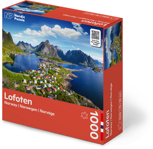 Nordic Puzzle Lofoten puslespill 1000 brikker