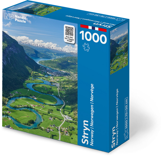 Nordic Puzzle Stryn puslespill 1000 brikker