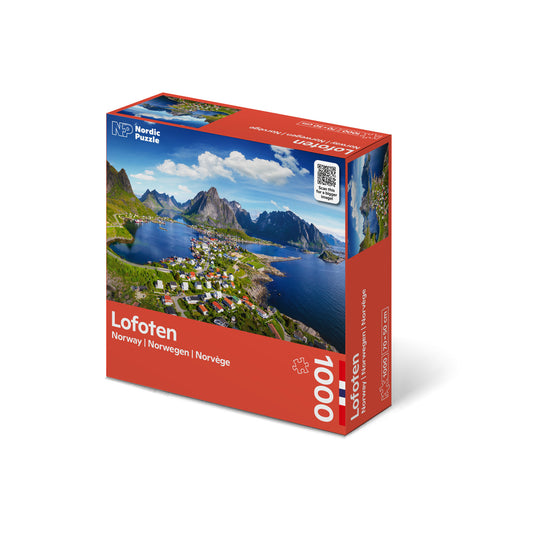 Puzzle 1000 pieces - Lofoten, Norway