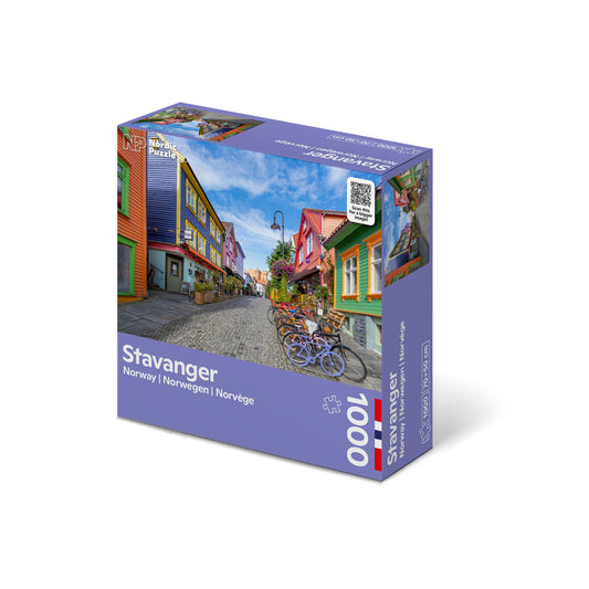 Puzzle 1000 pieces - Stavanger, Norway