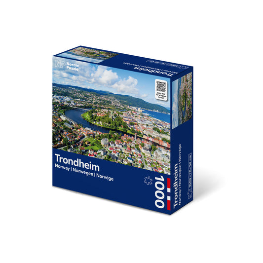 Puzzle 1000 pieces - Trondheim, Norway