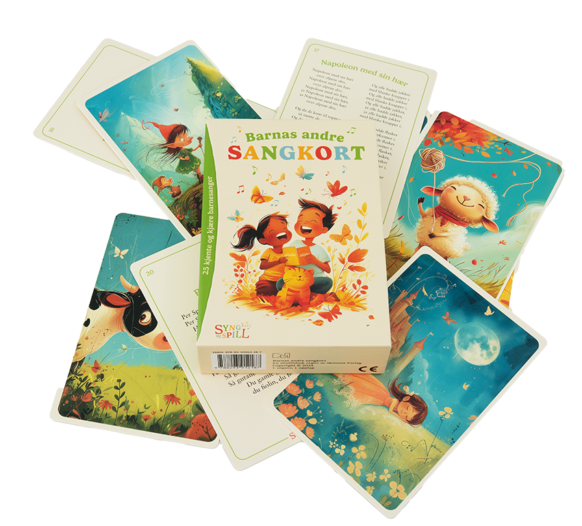 Barnas andre sangkort - Syng og spill