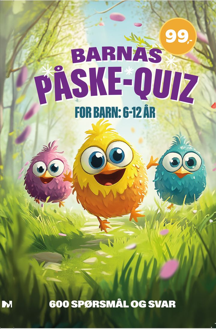 Barnas påskequiz, omslag