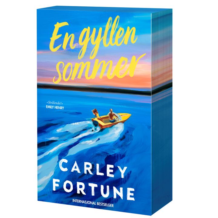 En gyllen sommer av Carley Fortune, omslag