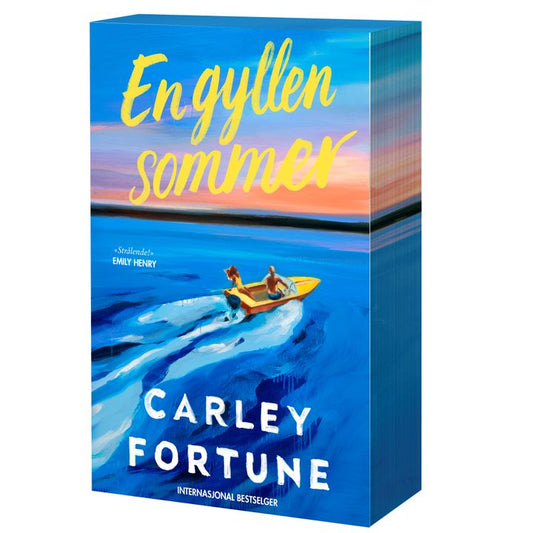 En gyllen sommer av Carley Fortune, omslag